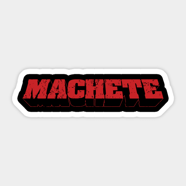 Machete Sticker by Woah_Jonny